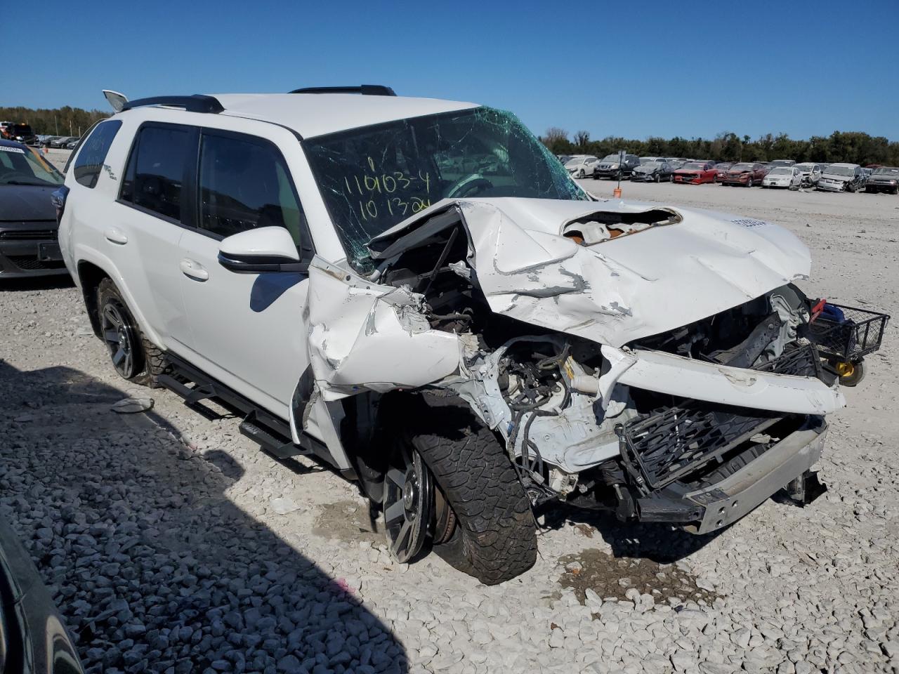 2020 Toyota 4Runner VIN JTEBU5JR3L5800091 Copart auction photo, all over damage thumbnail 4