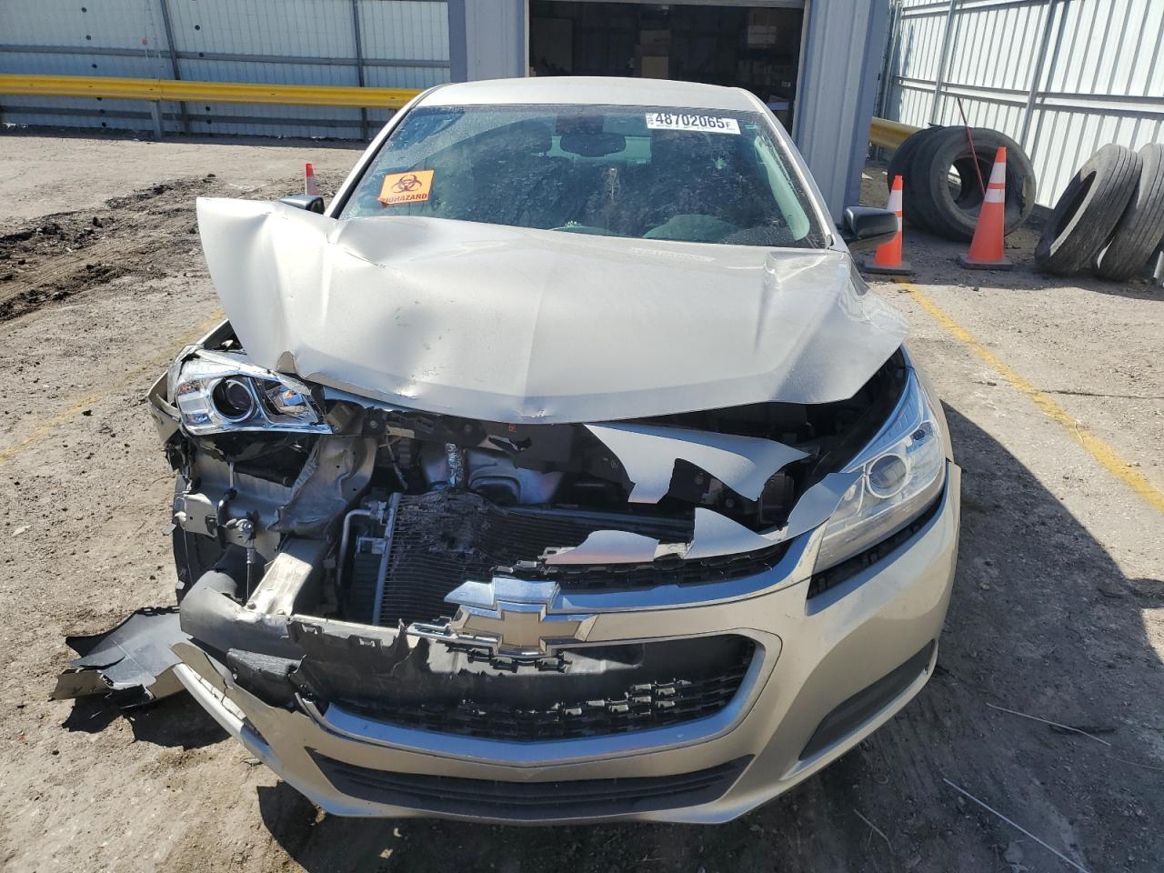 2014 Chevrolet Malibu VIN 1G11B5SL0EF141666 Copart auction photo, front end damage thumbnail 5