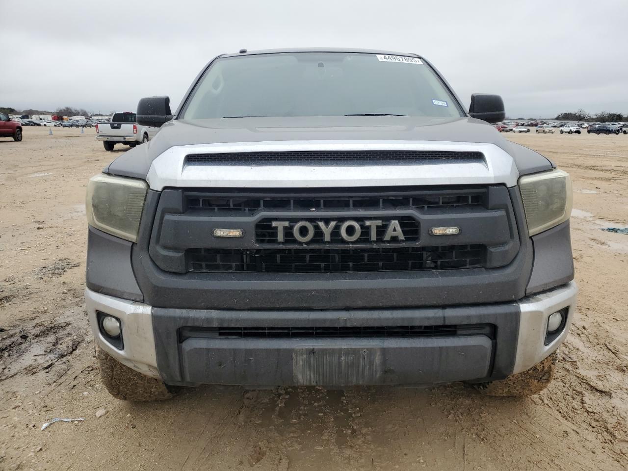 2017 Toyota Tundra VIN 5TFDW5F1XHX614764 Copart auction photo, rear end / undercarriage damage thumbnail 5