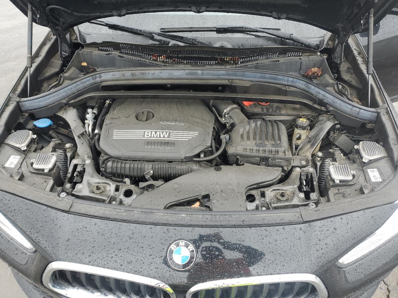 2020 BMW X2 VIN WBXYH9C05L5P05463 Copart auction photo, water/flood damage thumbnail 12