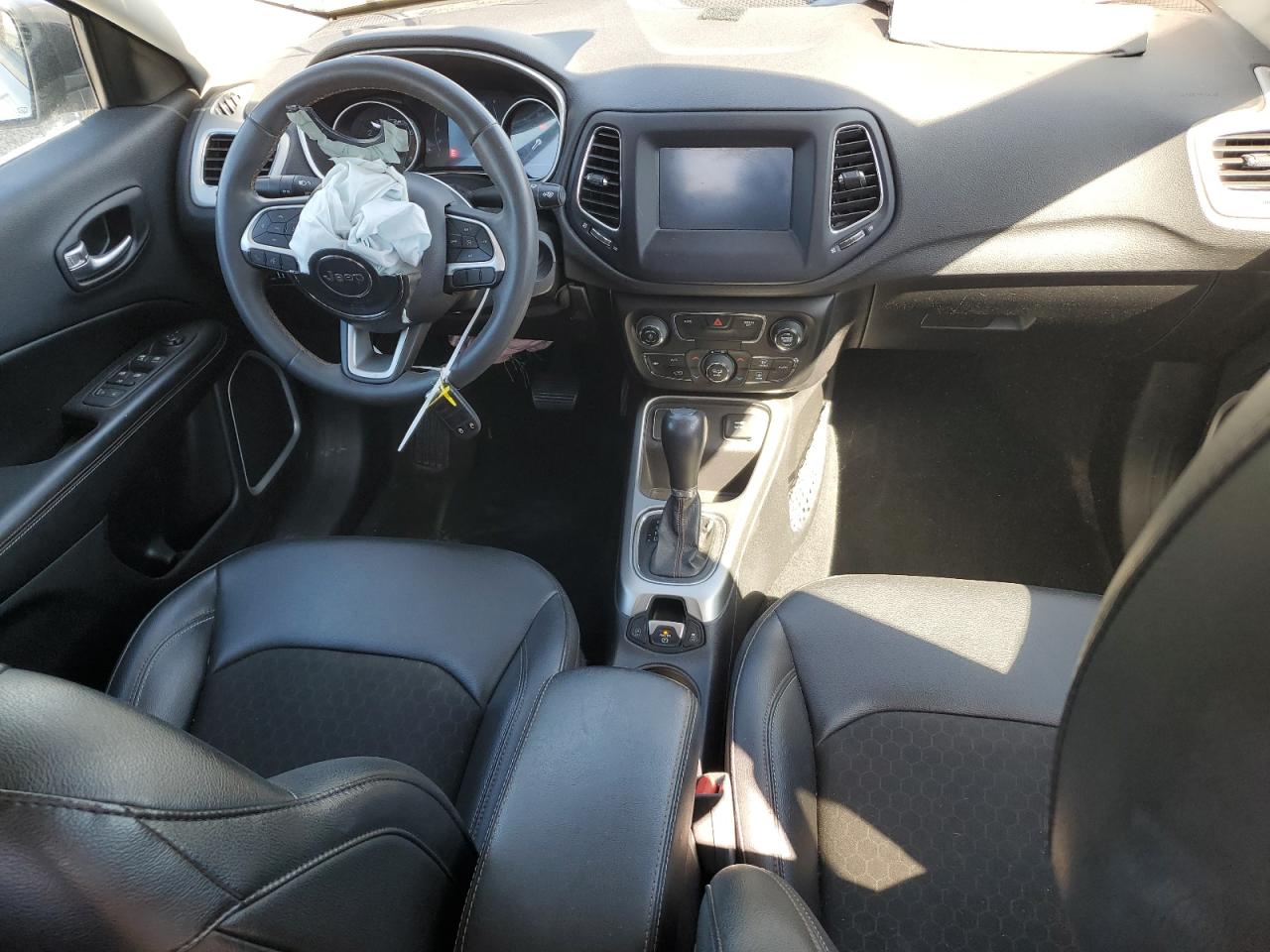 2021 Jeep Compass VIN 3C4NJCBB8MT604603 Copart auction photo, front end damage thumbnail 8