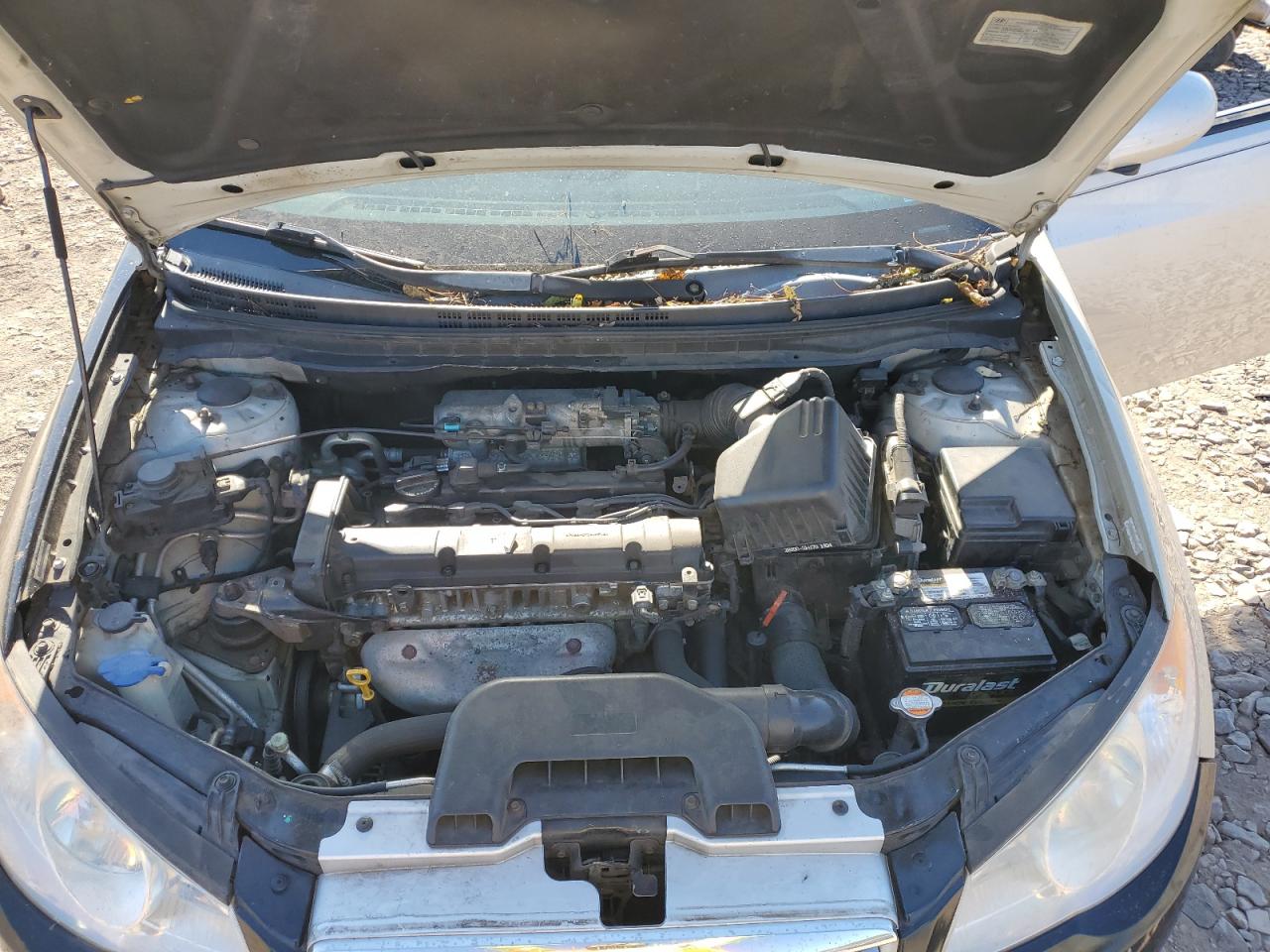 2010 Hyundai Elantra VIN KMHDU4AD3AU894760 Copart auction photo, vandalism damage thumbnail 11