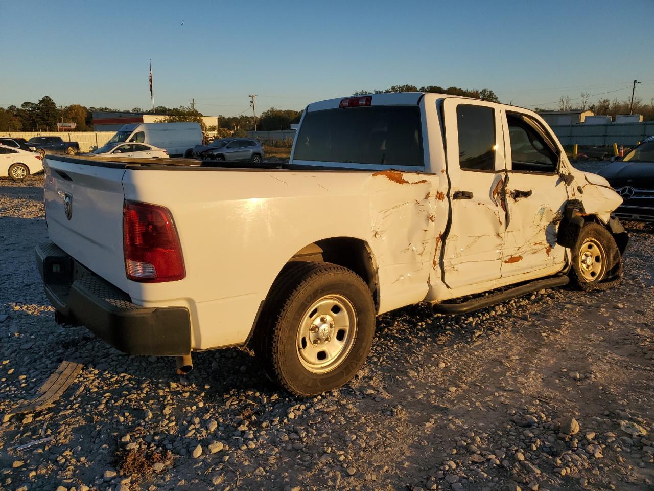 2016 RAM 1500 VIN 1C6RR6FT0GS403483 Copart auction photo, side damage thumbnail 3