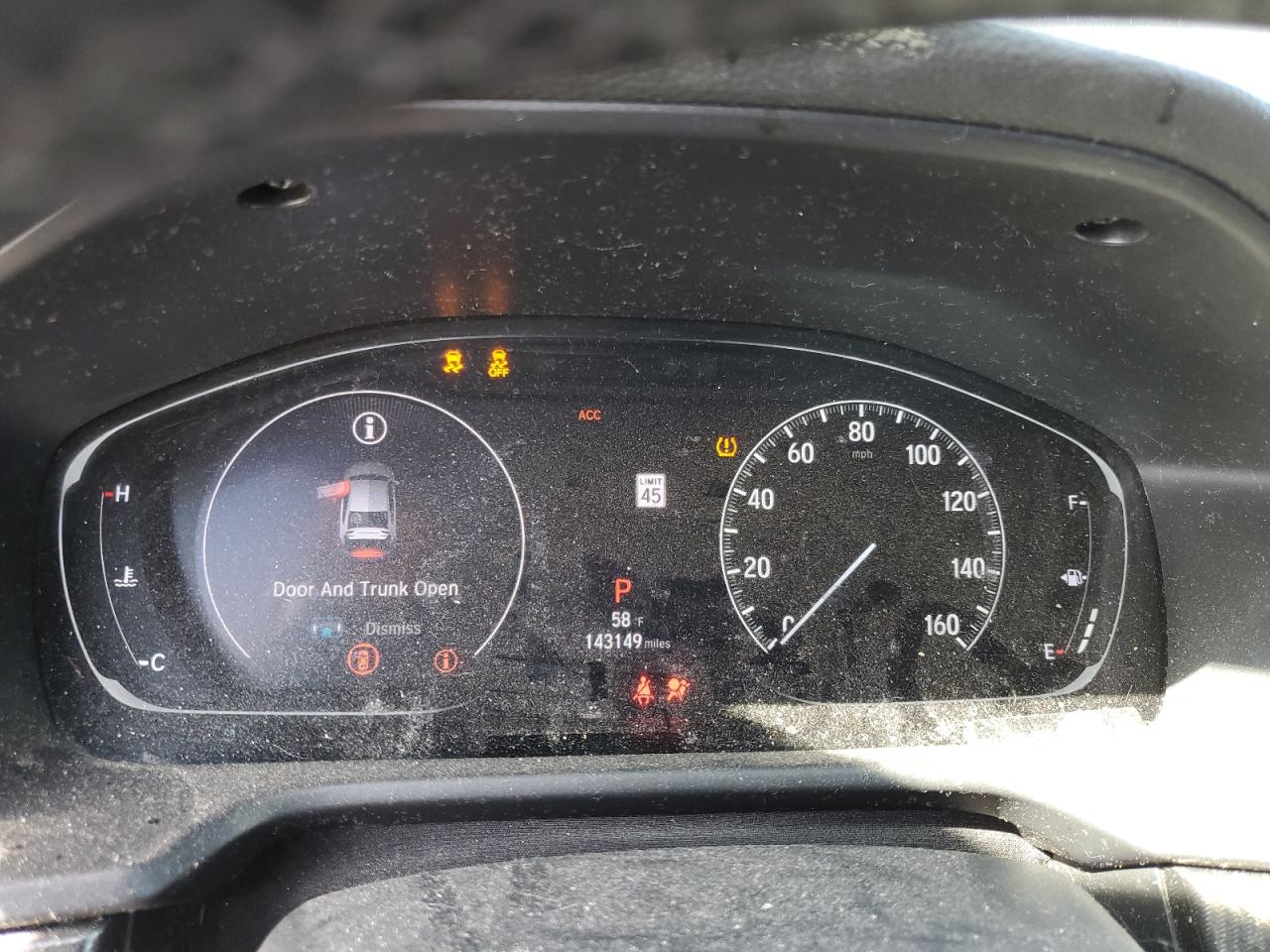 2019 Honda Accord VIN 1HGCV2F39KA035002 Copart auction photo, front end damage thumbnail 9