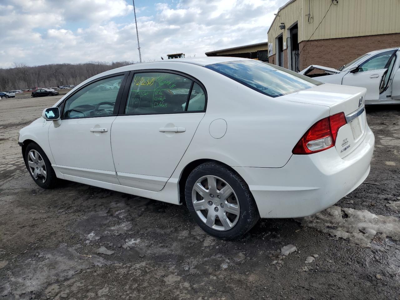 2010 Honda Civic VIN 2HGFA1F56AH584385 Copart auction photo, front end / minor dent/scratches damage thumbnail 2