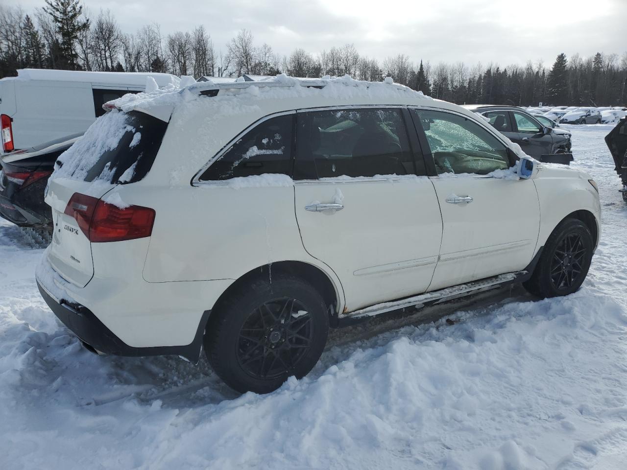 2010 Acura MDX VIN 2HNYD2H62AH512376 Copart auction photo, front end damage thumbnail 3