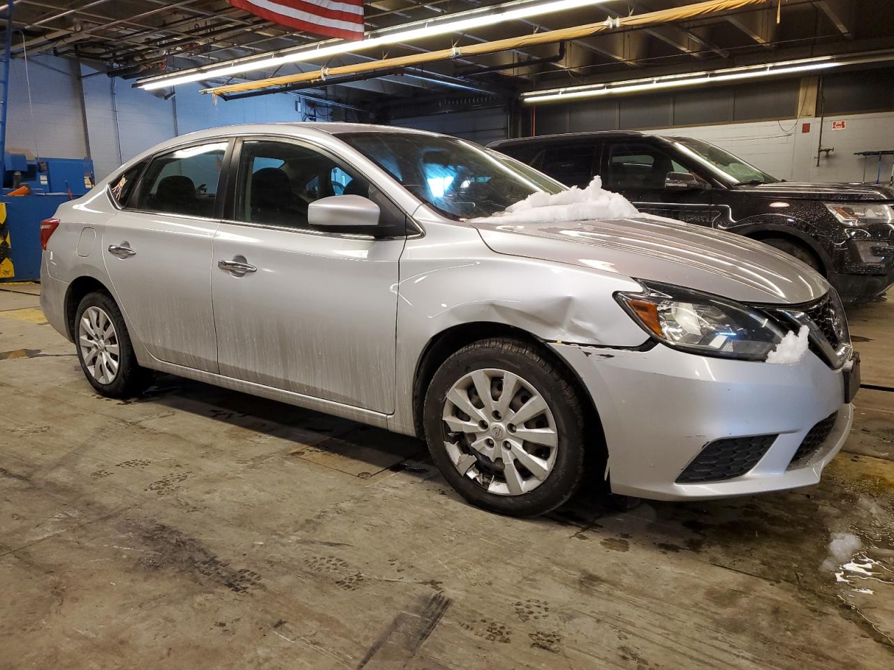 2017 Nissan Sentra VIN 3N1AB7AP4HY329551 Copart auction photo, front end / side damage thumbnail 4