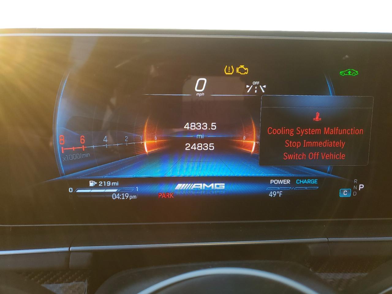 2024 Mercedes-Benz GLE VIN 4JGFD6BBXRB006577 Copart auction photo, front end / all over damage thumbnail 9