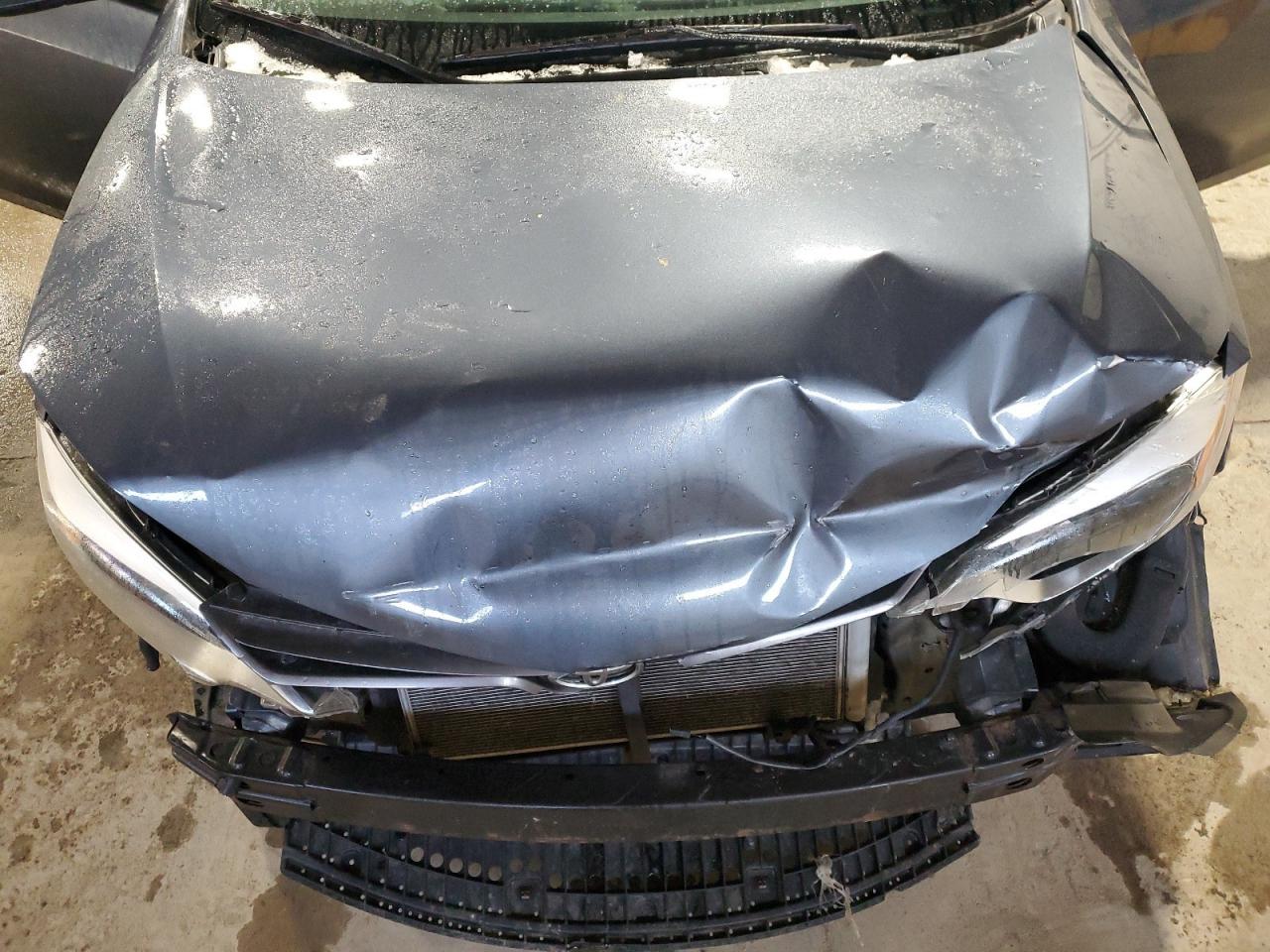 2016 Toyota Corolla VIN 2T1BURHE1GC590825 Copart auction photo, front end / mechanical damage thumbnail 13