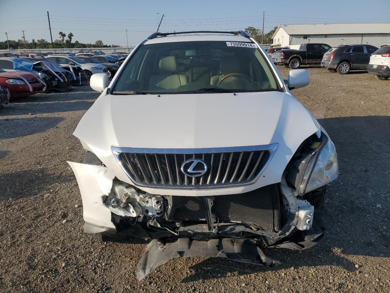 2008 Lexus RX VIN 2T2HK31U78C063643 Copart auction photo, front end damage thumbnail 5