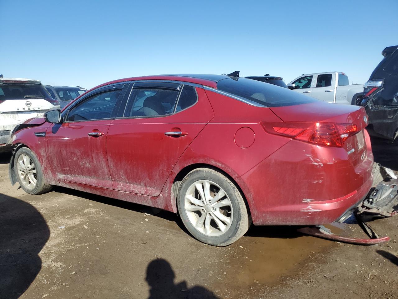 2012 KIA Optima VIN 5XXGN4A71CG084027 Copart auction photo, front end damage thumbnail 2
