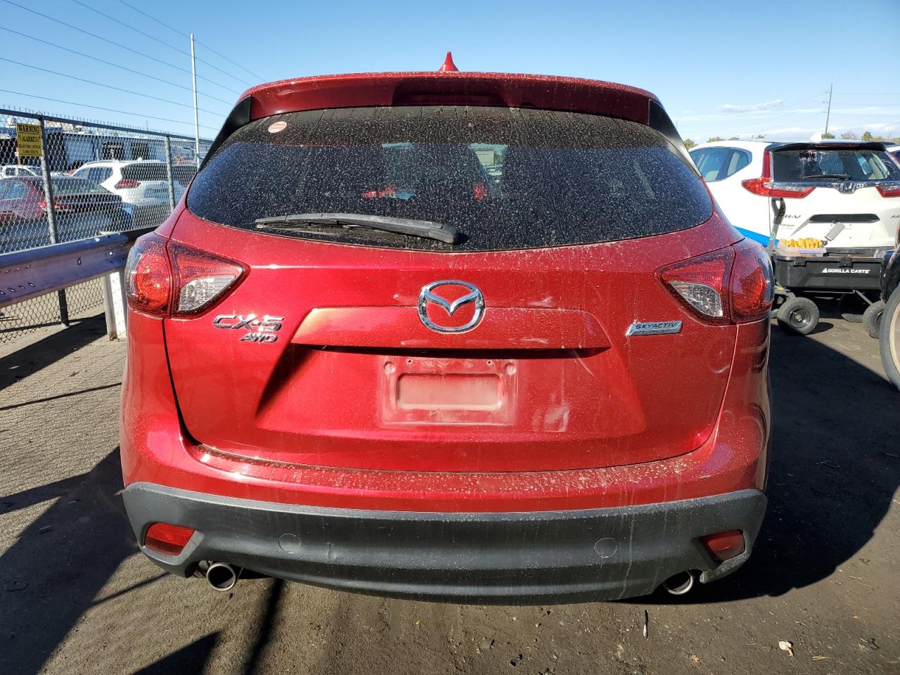 2016 Mazda CX-5 VIN JM3KE4DY0G0770010 Copart auction photo, front end damage thumbnail 6