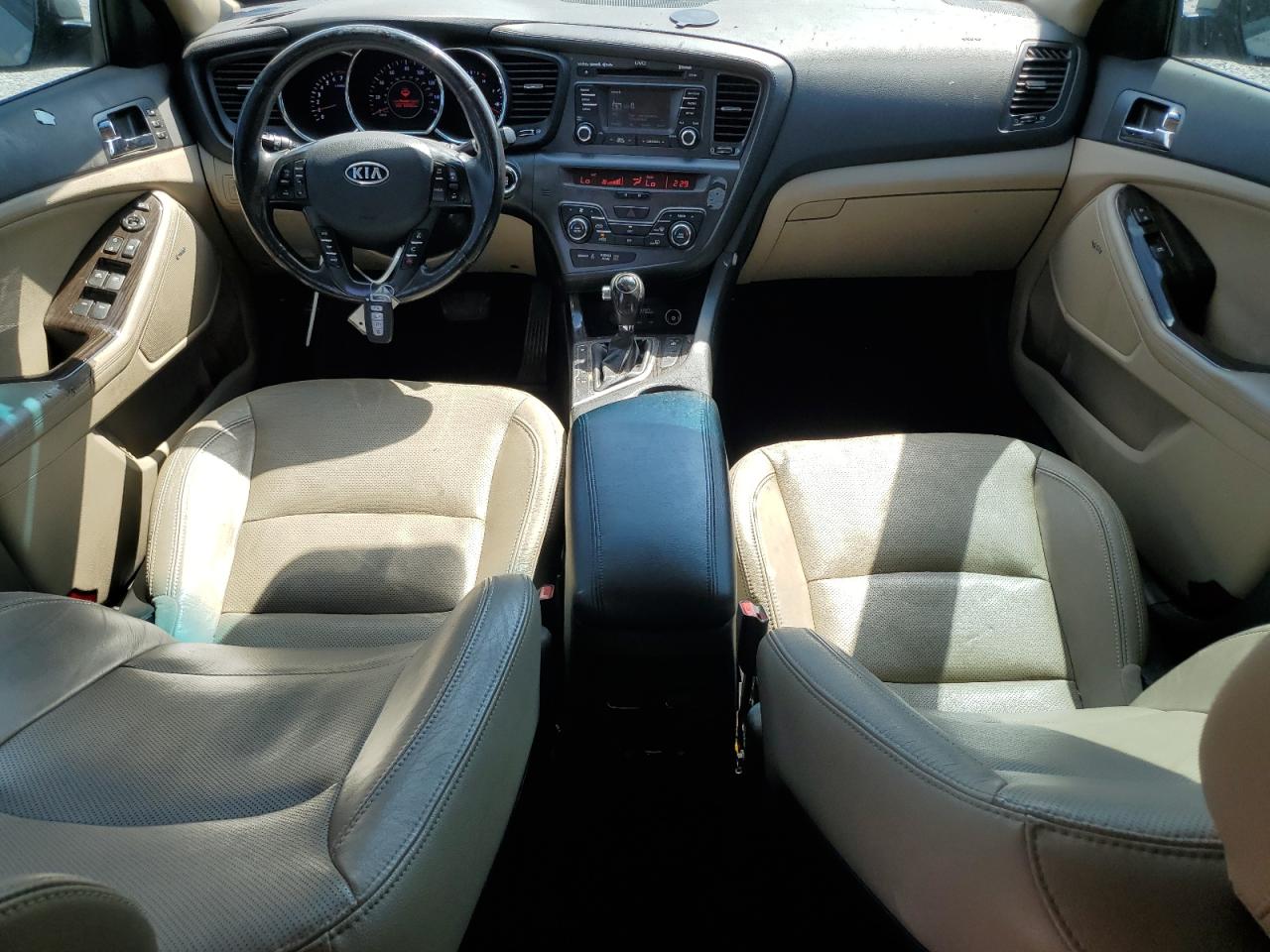 2012 KIA Optima VIN 5XXGN4A7XCG062690 Copart auction photo, rear end damage thumbnail 8