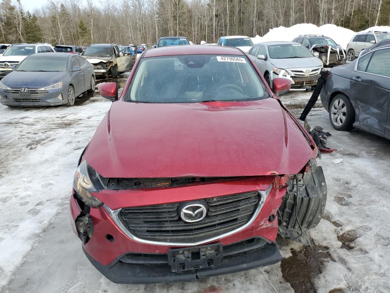 2019 Mazda CX-3 VIN JM1DKFB72K0404753 Copart auction photo, front end damage thumbnail 5