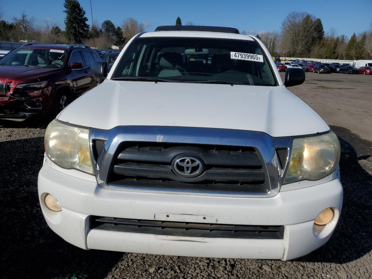 2007 Toyota Tacoma VIN 5TELU42N87Z425235 Copart auction photo, front end damage thumbnail 5