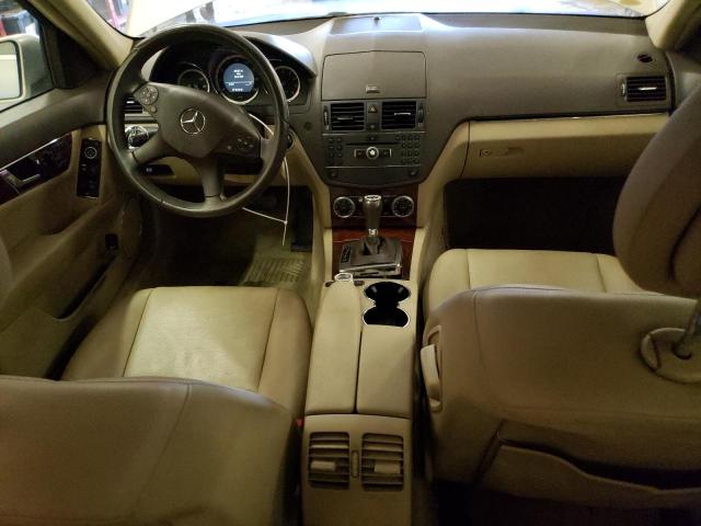 2010 Mercedes-Benz C-klasse VIN WDDGF8BBXAF422565 Copart auction photo, front end damage thumbnail 8