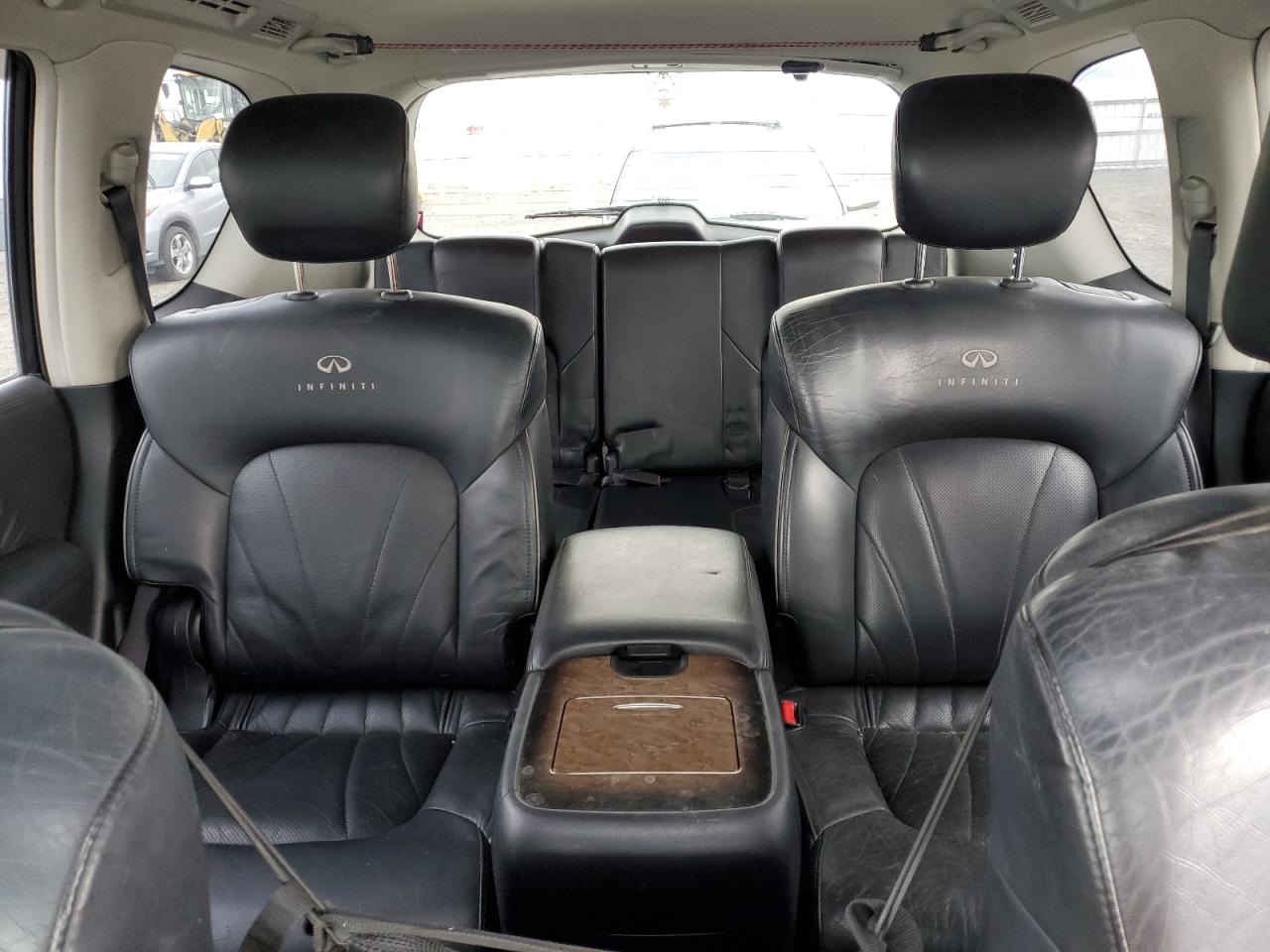 2011 Infiniti QX56 VIN JN8AZ2NE3B9006985 Copart auction photo, front end damage thumbnail 10