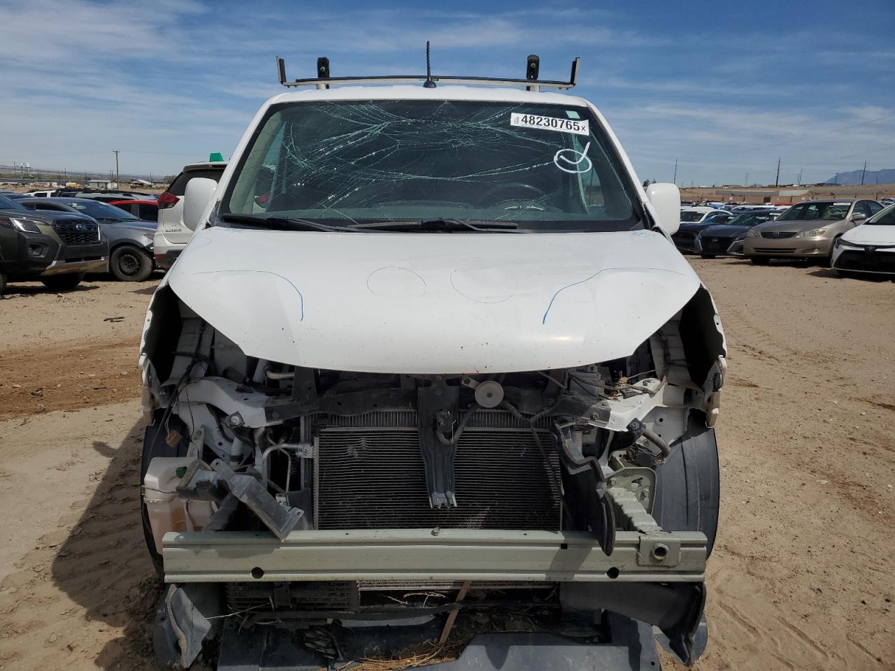 2016 Nissan NV VIN 3N6CM0KN0GK701115 Copart auction photo, front end damage thumbnail 5