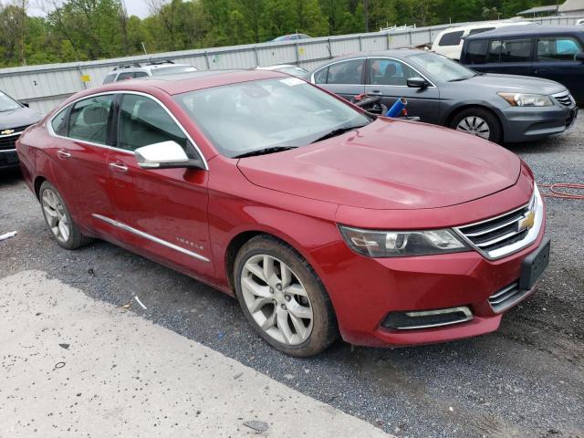 2014 Chevrolet Impala VIN 2G1155S34E9292624 Copart auction photo, side / front end damage thumbnail 4