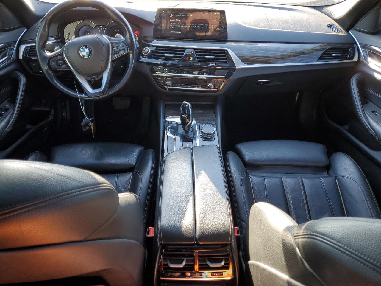 2018 BMW 5er VIN WBAJA7C51JWA74351 Copart auction photo, front end / mechanical damage thumbnail 8