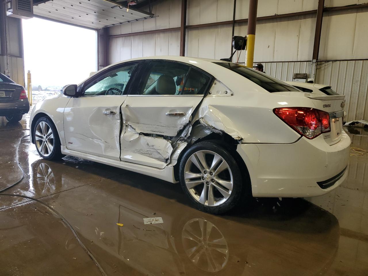 2012 Chevrolet Cruze VIN 1G1PH5SC1C7317141 Copart auction photo, side damage thumbnail 2