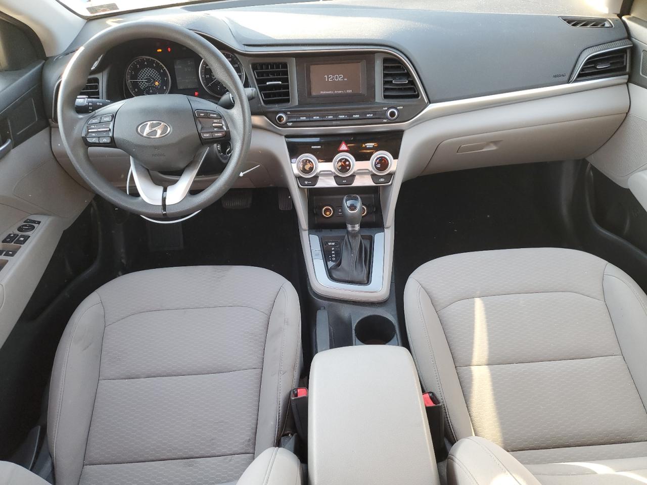 2019 Hyundai Elantra VIN 5NPD74LFXKH424862 Copart auction photo, rear end damage thumbnail 8