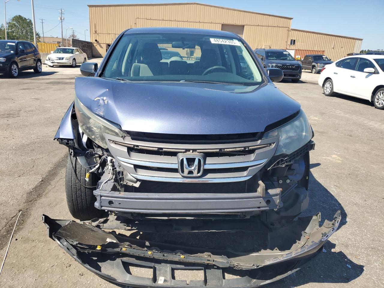 2014 Honda CR-V VIN 2HKRM3H34EH537038 Copart auction photo, front end damage thumbnail 5