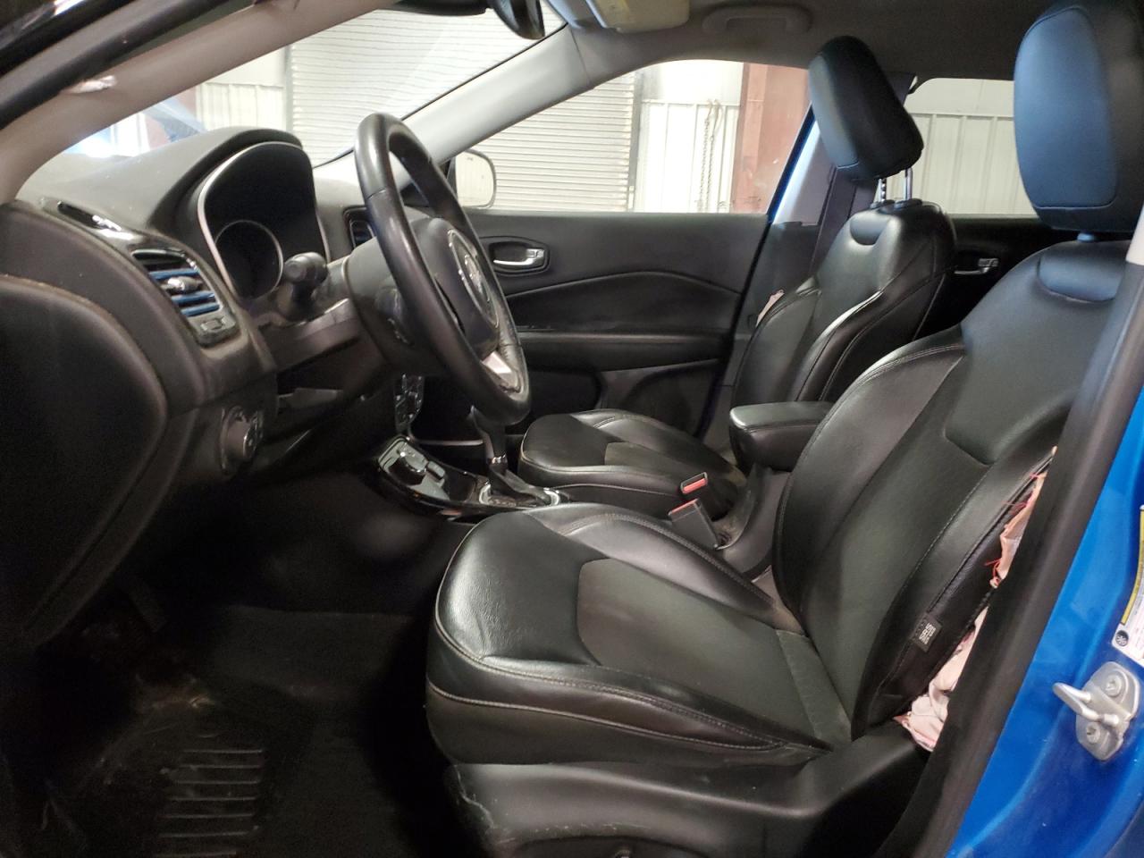 2018 Jeep Compass VIN 3C4NJDBB2JT395652 Copart auction photo, rollover / mechanical damage thumbnail 7