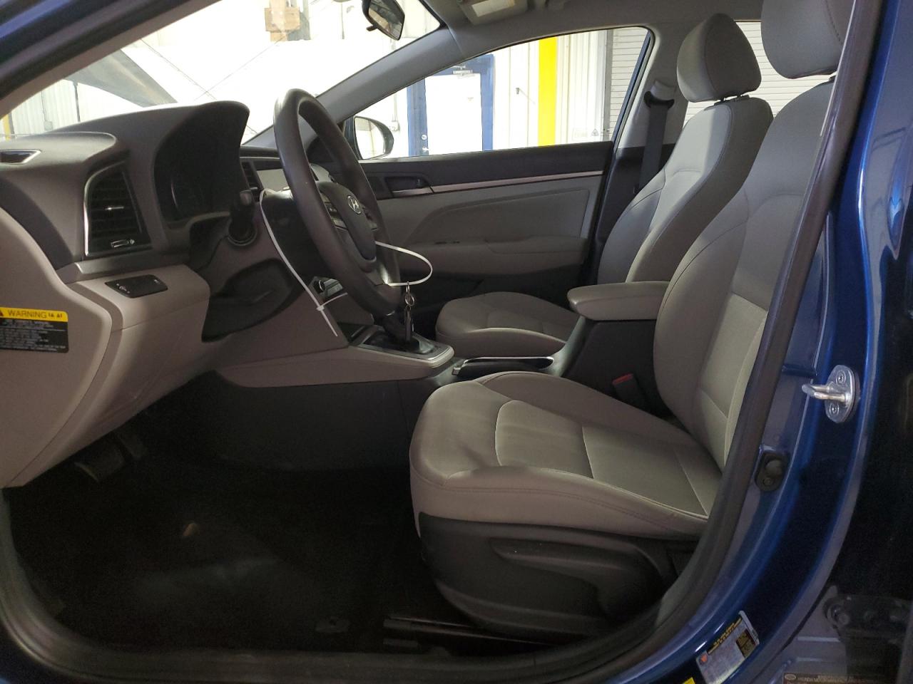 2017 Hyundai Elantra VIN 5NPD84LF5HH173643 Copart auction photo, side / front end damage thumbnail 7