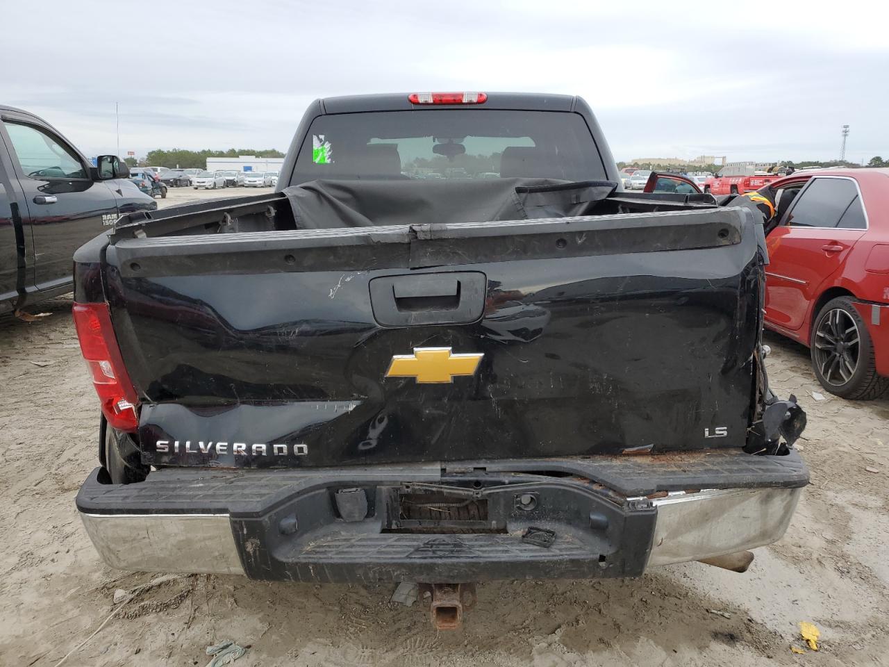 2012 Chevrolet Silverado VIN 3GCPKREA6CG234240 Copart auction photo, all over damage thumbnail 6