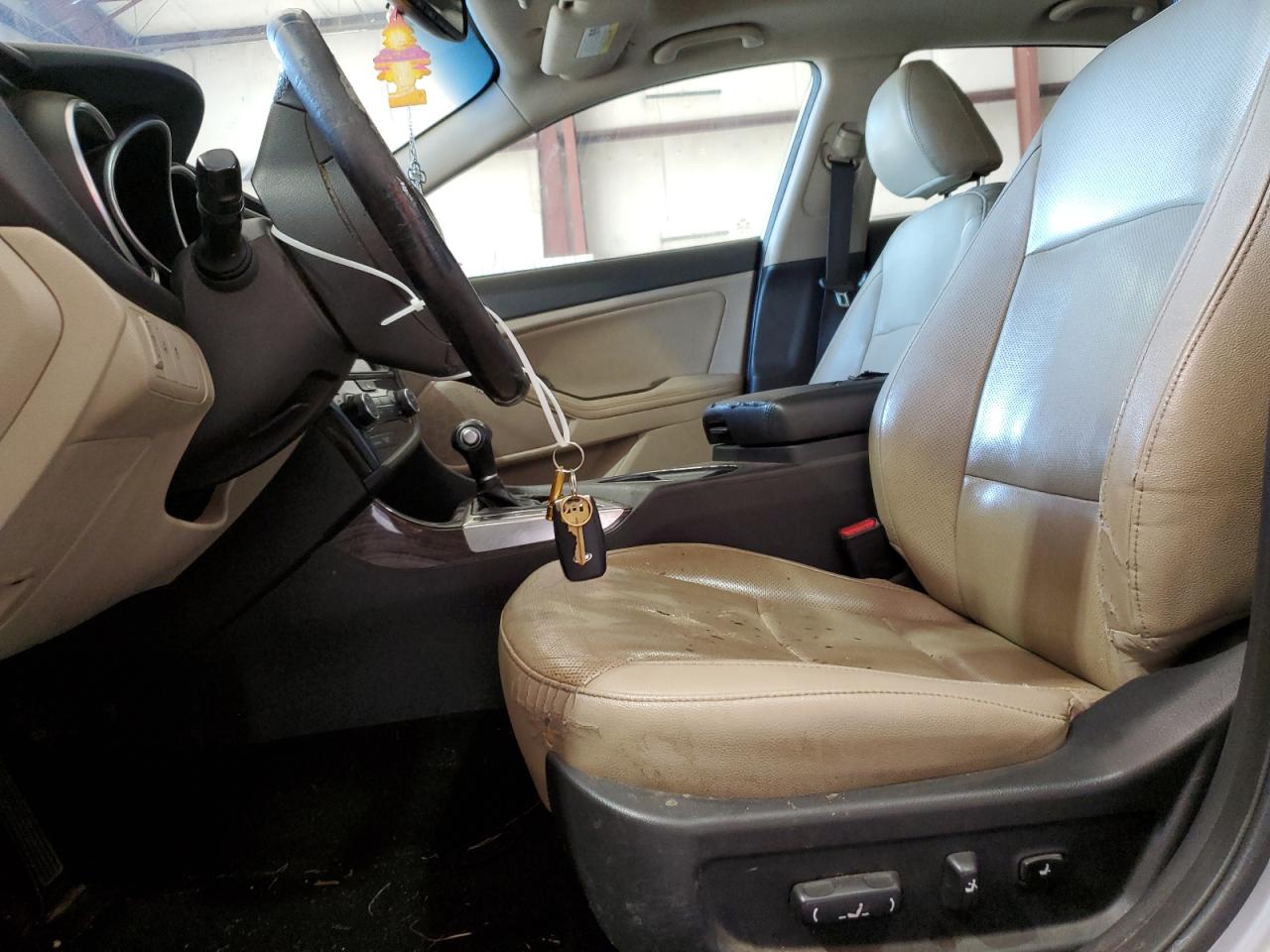 2014 KIA Optima VIN 5XXGN4A77EG329660 Copart auction photo, undercarriage / minor dent/scratches damage thumbnail 7