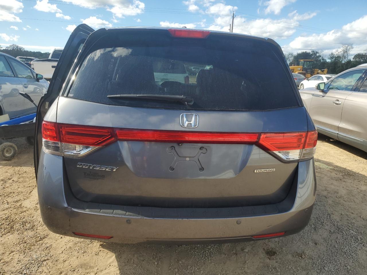2014 Honda Odyssey VIN 5FNRL5H9XEB118886 Copart auction photo, side damage thumbnail 6