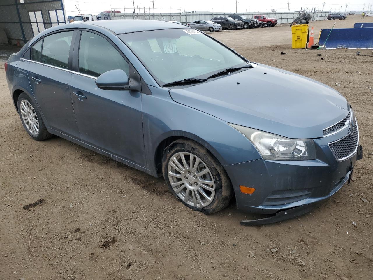 2012 Chevrolet Cruze VIN 1G1PJ5SC5C7289252 Copart auction photo, front end damage thumbnail 4