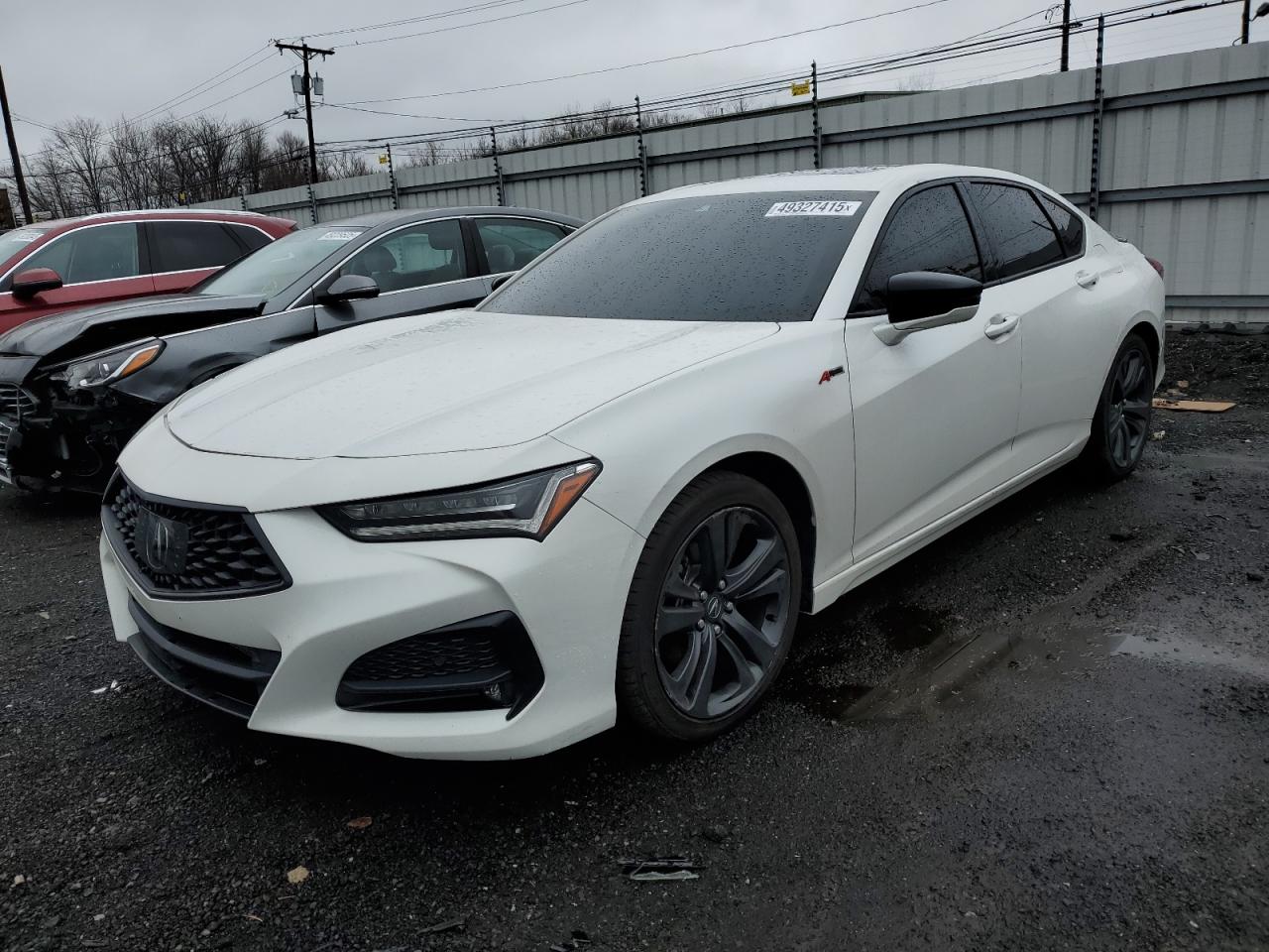 2021 Acura TLX VIN 19UUB5F54MA010446 - Copart auction photo