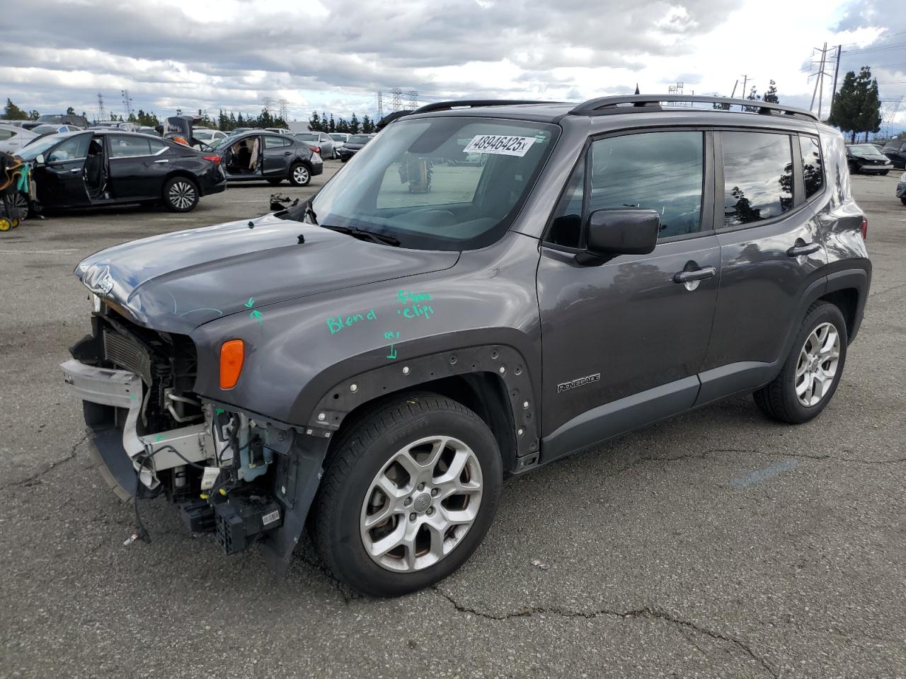 2018 Jeep Renegade VIN ZACCJABB9JPJ26476