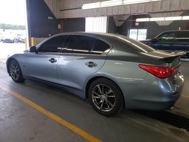 2017 Infiniti Q50 VIN JN1EV7AR9HM840346 Copart auction photo, side damage thumbnail 2