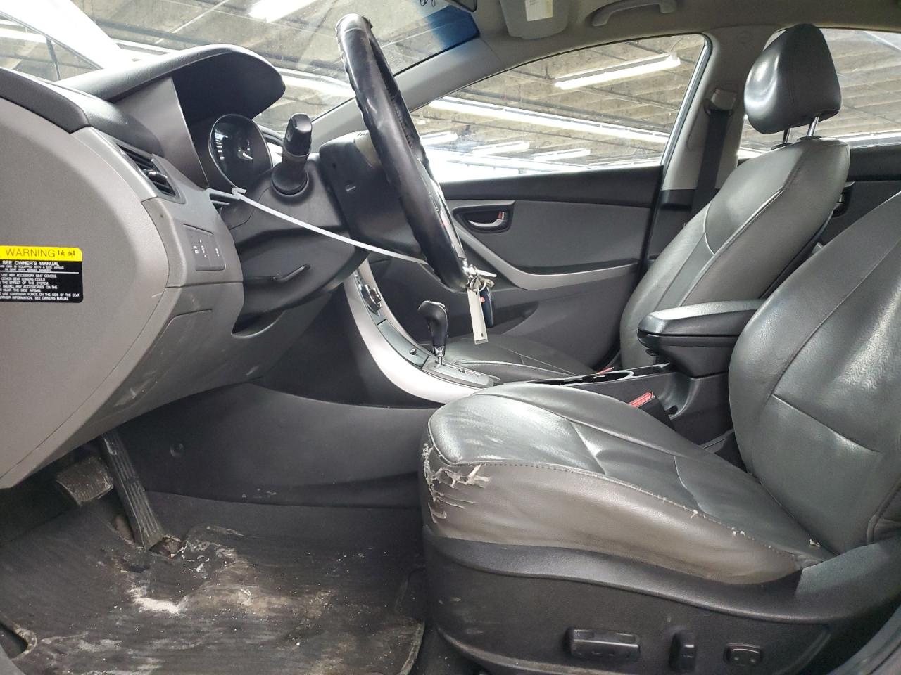 2013 Hyundai Elantra VIN 5NPDH4AE0DH411385 Copart auction photo, side / minor dent/scratches damage thumbnail 7