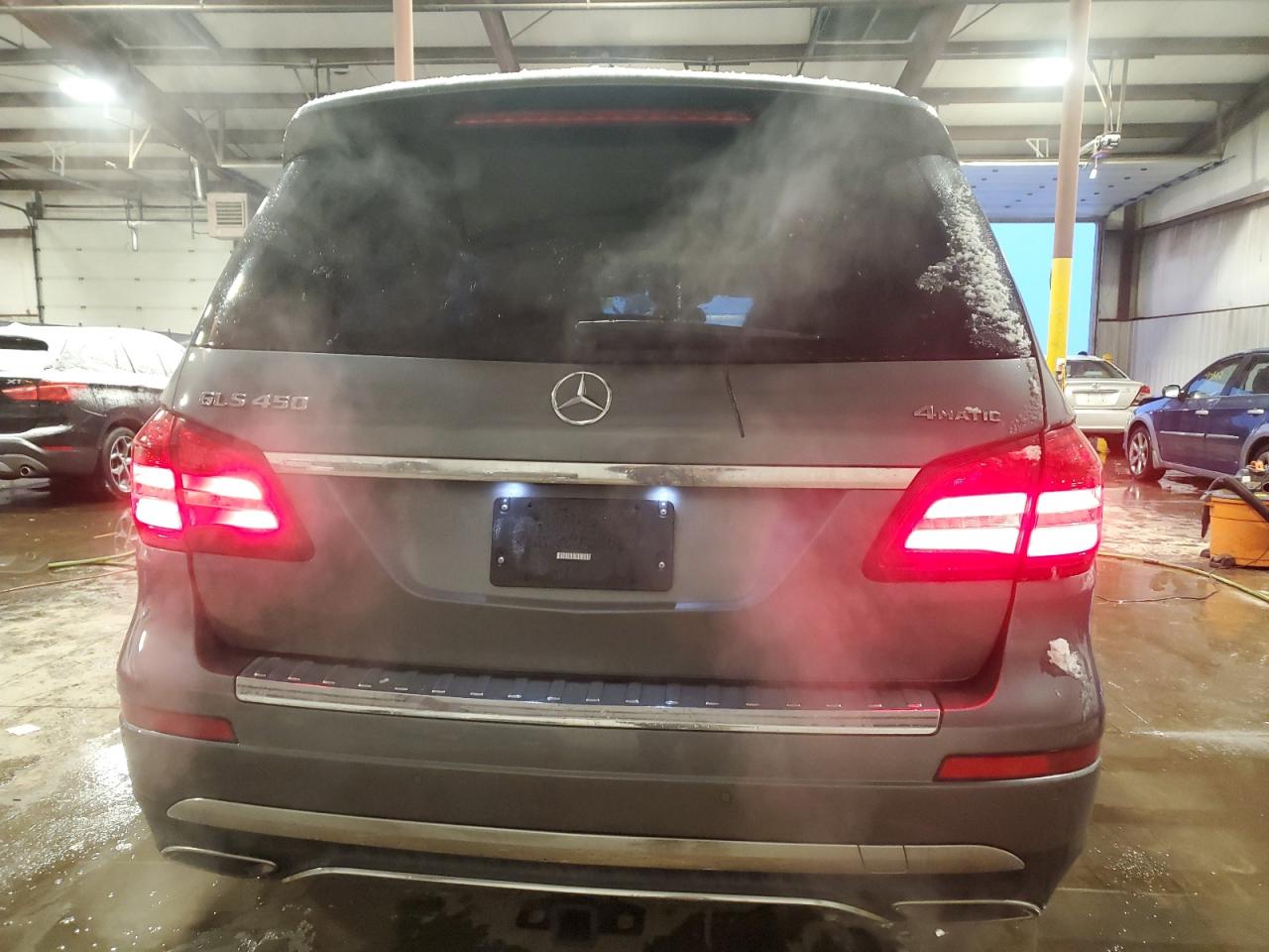2018 Mercedes-Benz GLS-klasse VIN 4JGDF6EE4JB005016 Copart auction photo, front end damage thumbnail 6