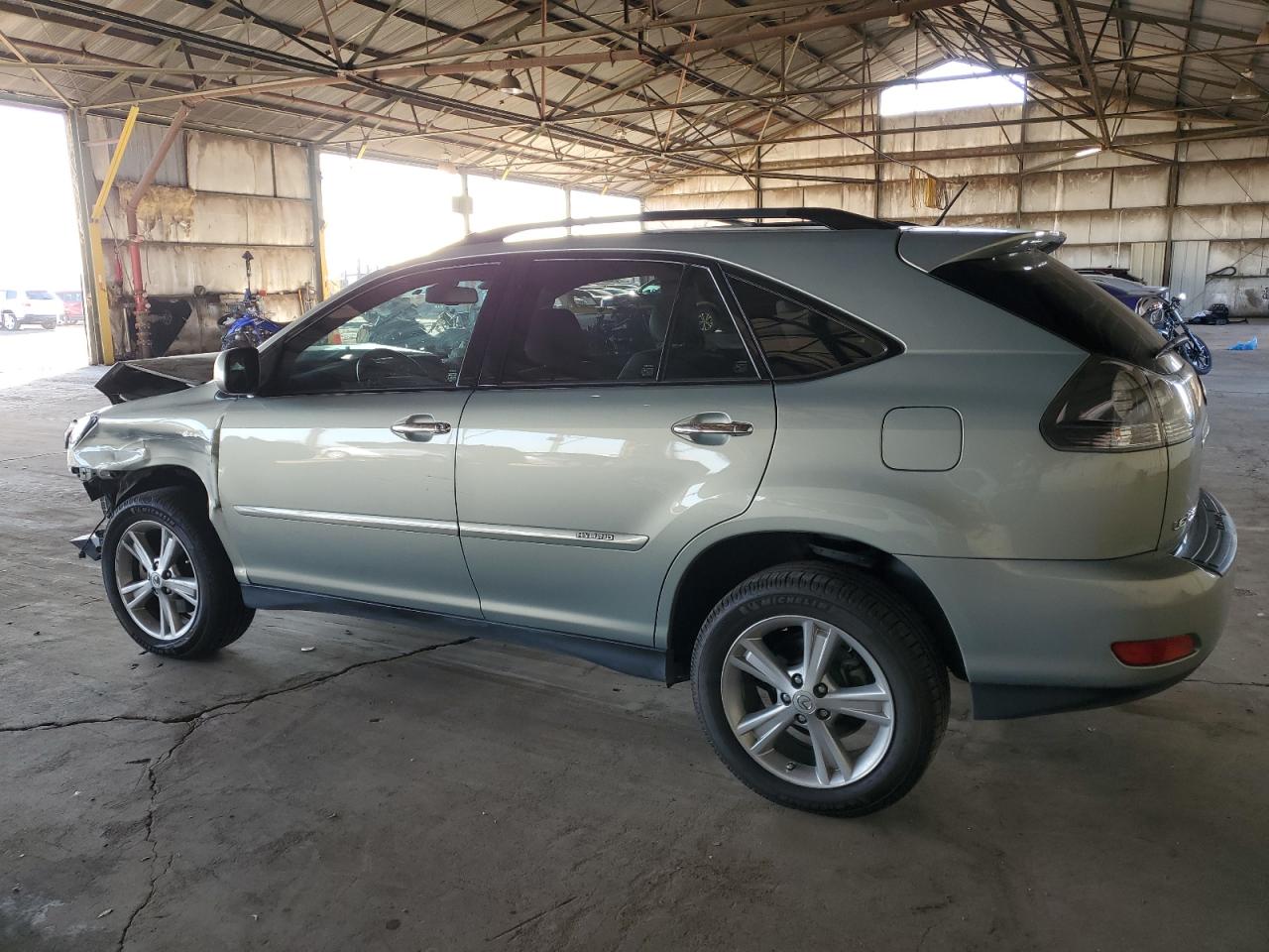 2008 Lexus RX VIN JTJHW31U982059520 Copart auction photo, front end / side damage thumbnail 2