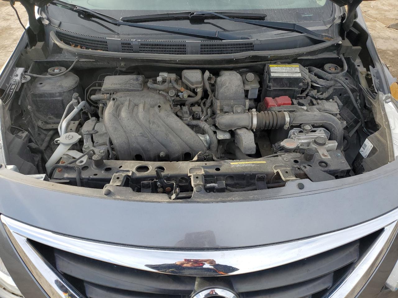 2019 Nissan Versa VIN 3N1CN7AP6KL824371 Copart auction photo, all over damage thumbnail 11