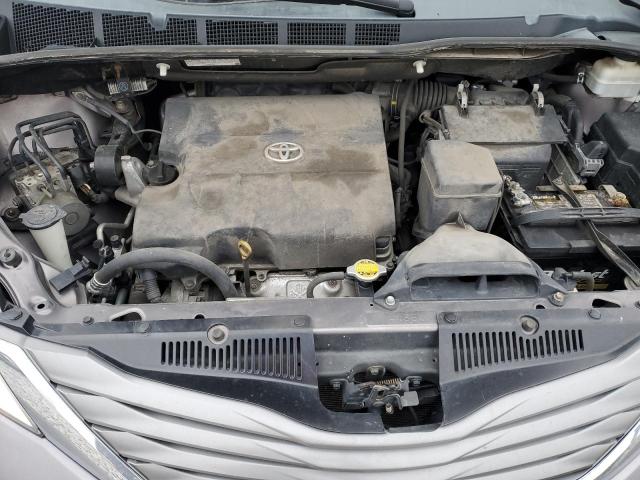 2012 Toyota Sienna VIN 5TDYK3DC0CS273038 Copart auction photo, rear end / minor dent/scratches damage thumbnail 11