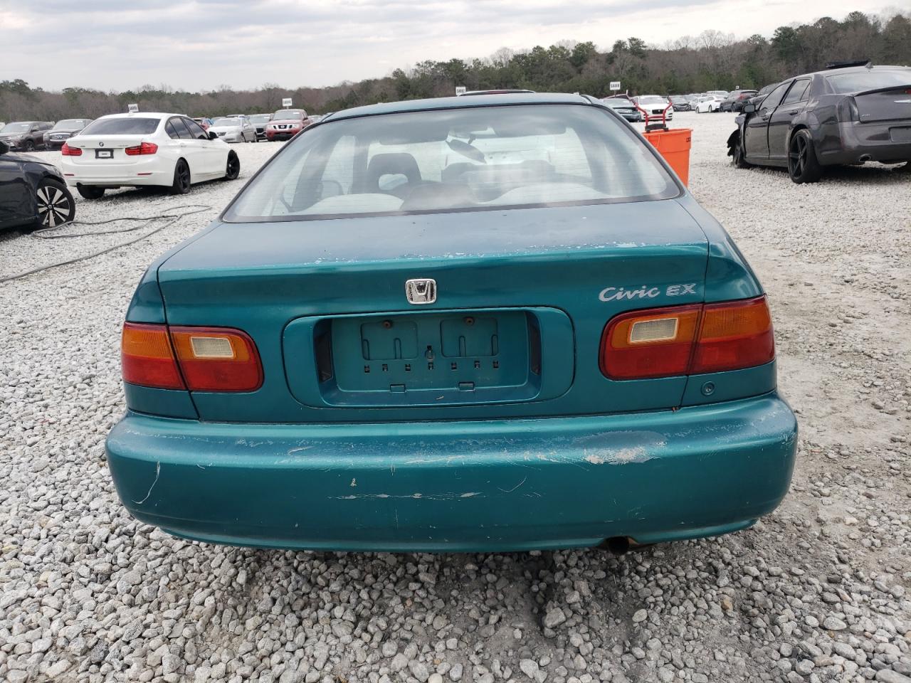 1995 Honda Civic VIN 1HGEJ1124SL033949 Copart auction photo, front end damage thumbnail 6