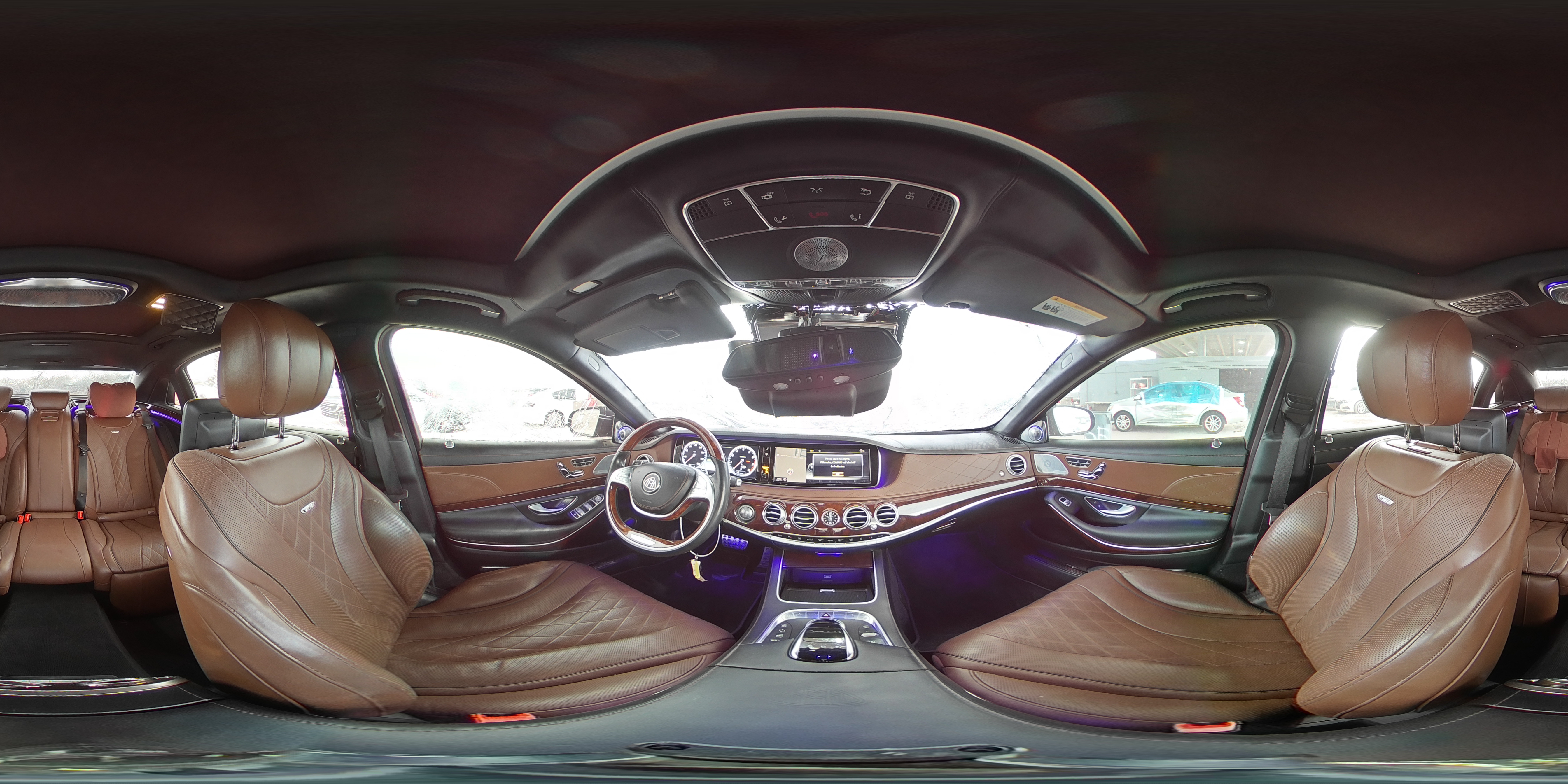 2016 Mercedes-Benz Maybach S-klasse VIN WDDUX7GB0GA149841 Copart auction photo, vandalism / front end damage thumbnail 14