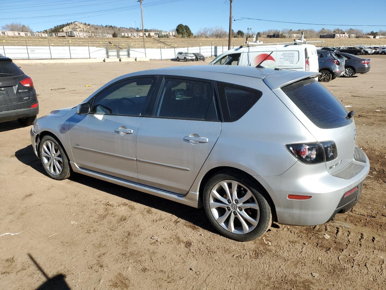 2009 Mazda 3 VIN JM1BK343391244497 Copart auction photo, front end damage thumbnail 2