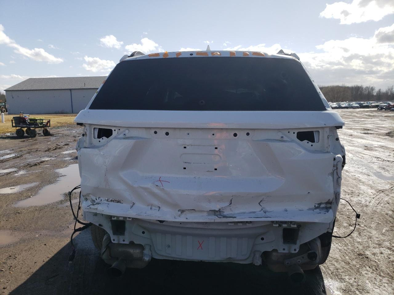 2020 Chevrolet Traverse VIN 1GNERGKW1LJ237382 Copart auction photo, rear end / front end damage thumbnail 6
