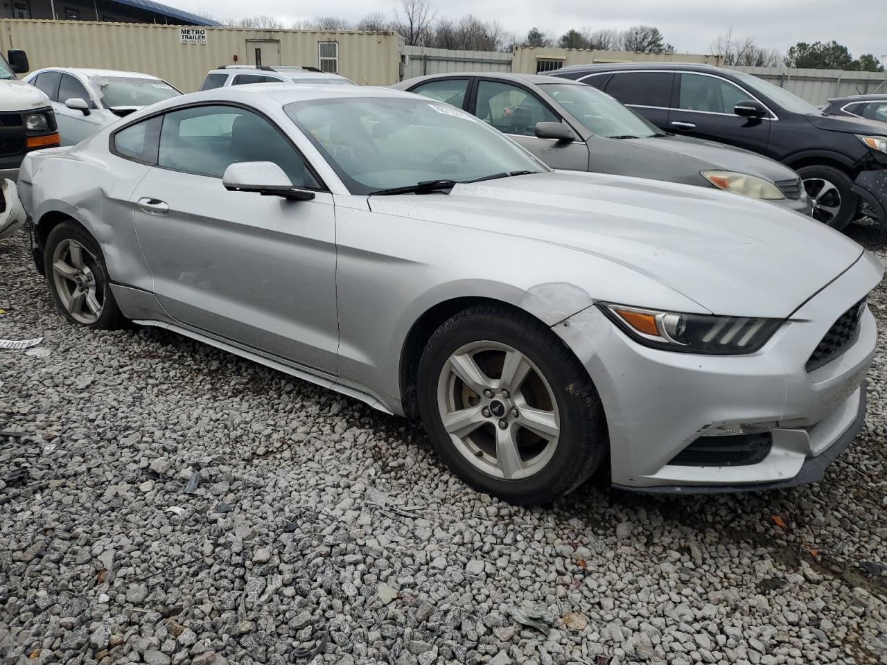 2015 Ford Mustang VIN 1FA6P8AM6F5406694 Copart auction photo, rear end / minor dent/scratches damage thumbnail 4