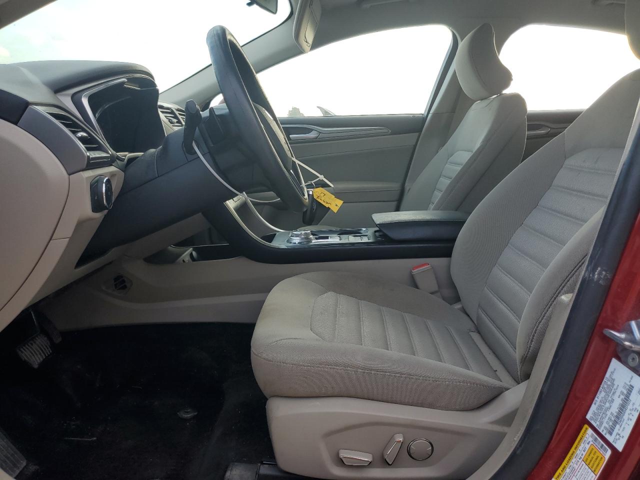 2017 Ford Fusion VIN 3FA6P0HD8HR270222 Copart auction photo, front end damage thumbnail 7
