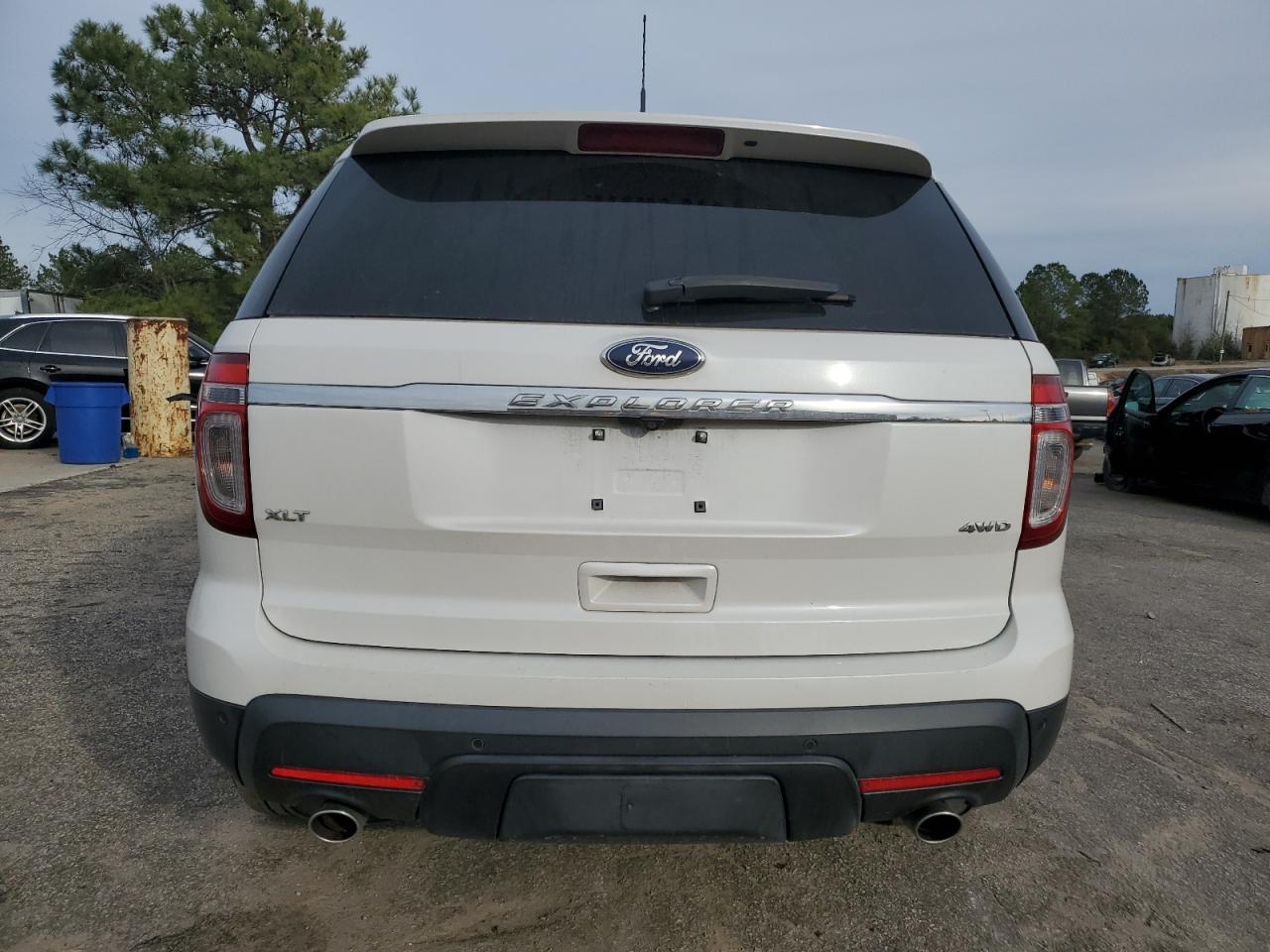 2014 Ford Explorer VIN 1FM5K8D86EGC43658 Copart auction photo, front end damage thumbnail 6