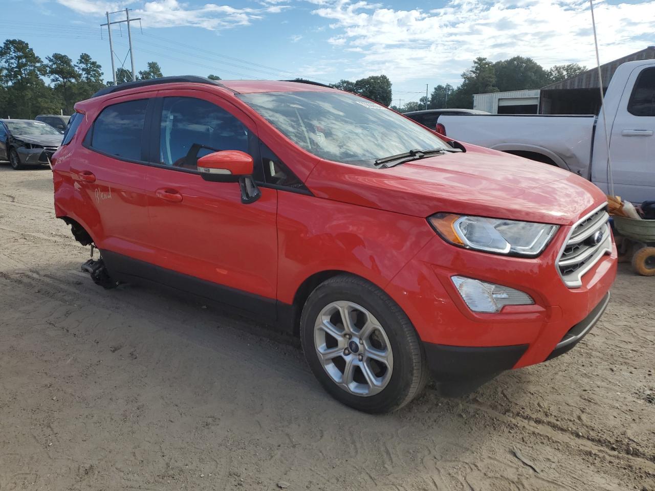 2021 Ford EcoSport VIN MAJ3S2GE8MC422466 Copart auction photo, rear end damage thumbnail 4