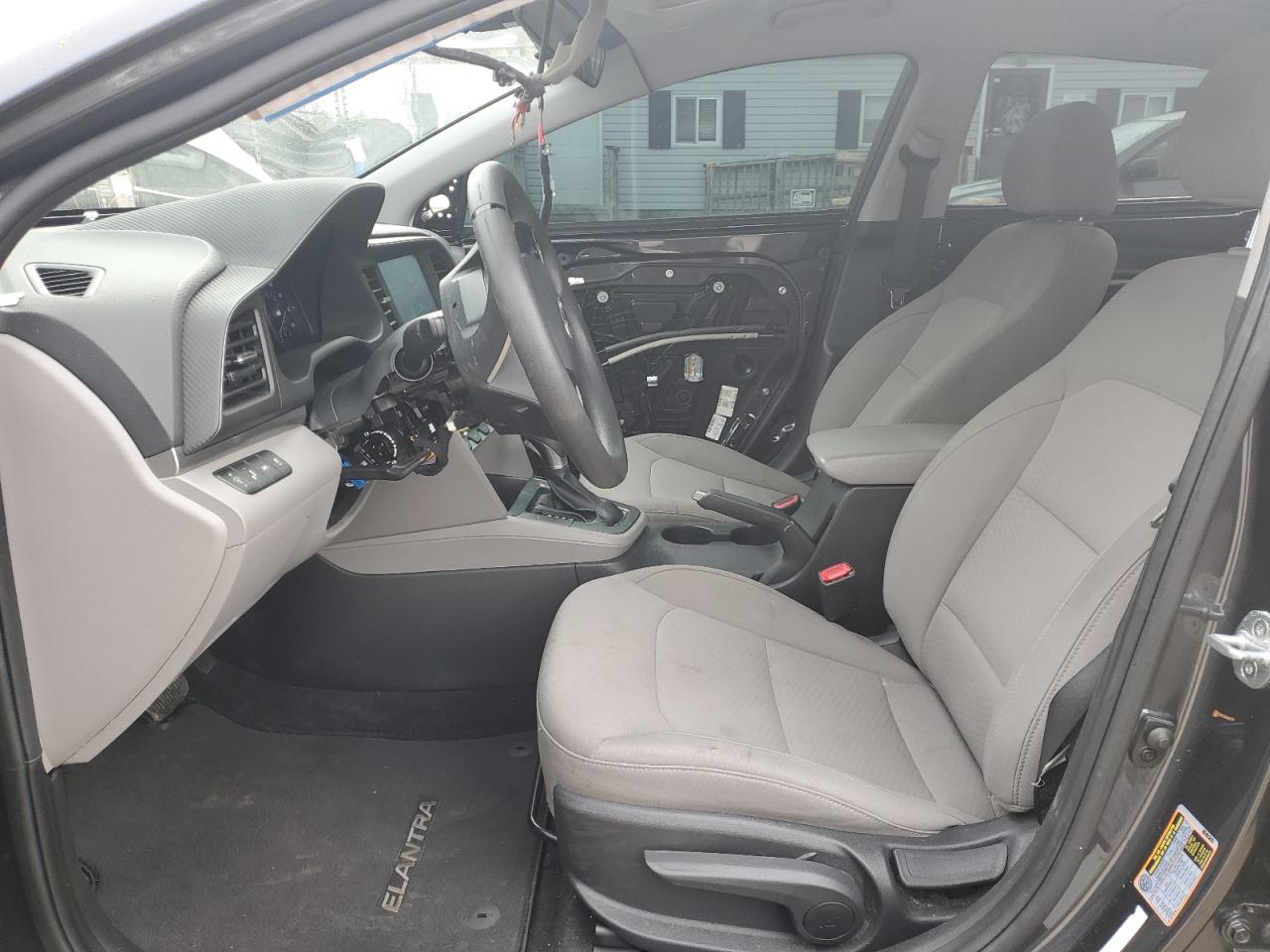 2020 Hyundai Elantra VIN 5NPD84LF9LH565890 Copart auction photo, all over / vandalism damage thumbnail 7
